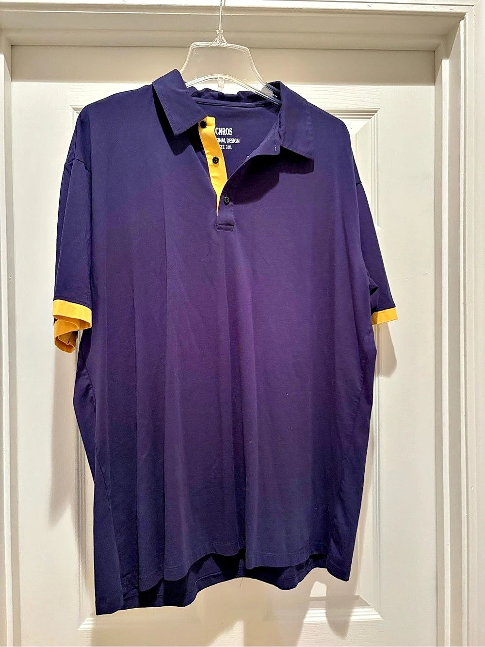 CNROS Original Design in Purple & Yellow Size 3XL